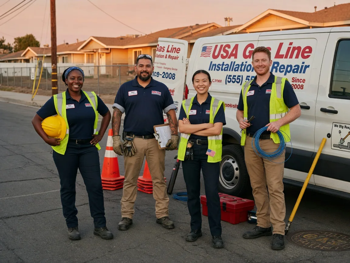 Gas Line Installation company in New Paris, OH
